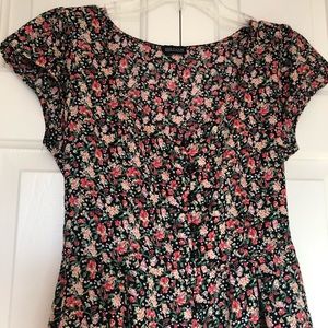 Gorgeous Love Culture Romper Dainty Floral Print S